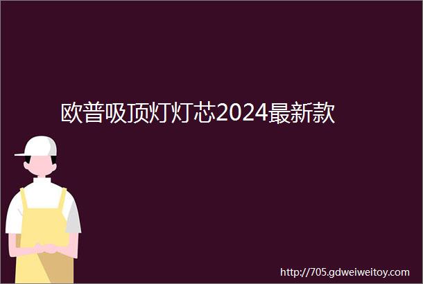 欧普吸顶灯灯芯2024最新款